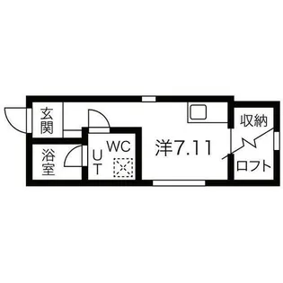 アテナ御器所【1階】の間取り