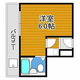 クレインファースト【4階】の間取り