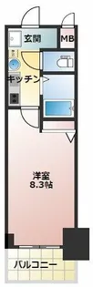 フェニックス日本橋高津【6階】の間取り