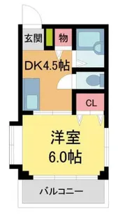 矢問ビル【3階】の間取り