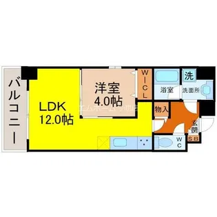 LAULEA HEIAN【2階】の間取り