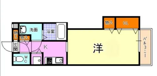 メトロポリタン【2階】の間取り