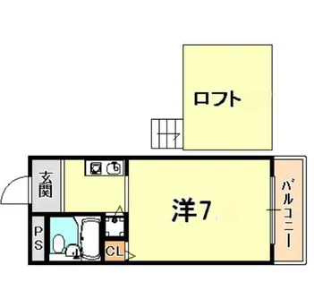 メインステージ芦屋茶屋之町【4階】の間取り