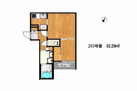 RIVAGE箱崎東【1階】の間取り