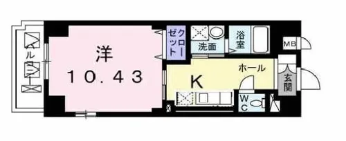 ラ・ブローテ東加古川【301号室】の間取り