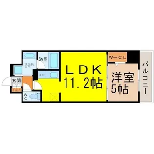 ダイワシティー大須【5階】の間取り