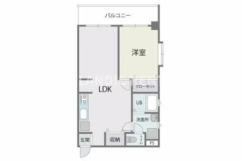 グレースイン高宮【2階】の間取り