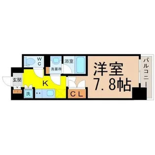 コンフォート新栄【5階】の間取り