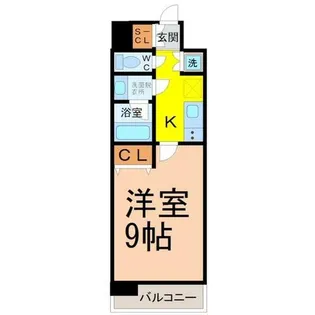 エルスタンザ葵【6階】の間取り