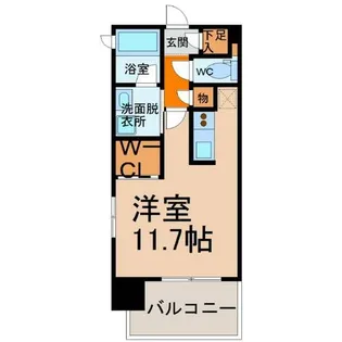 アデグランツ大須(AdeGlanzOSU)【3階】の間取り