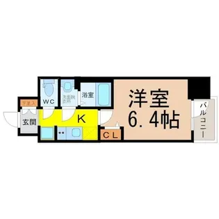 メイクス熱田神宮【13階】の間取り