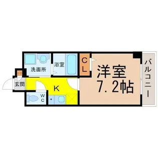 リベルテ北山【1階】の間取り
