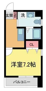 ロイヤルメゾン宝塚【503号室】の間取り