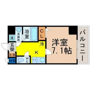 Z・R名駅【3階】の間取り
