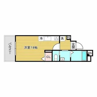 フォルテ ウェスト【4階】の間取り