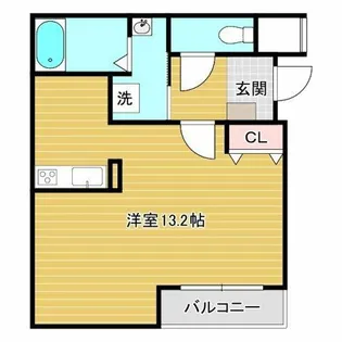 スプレンダー【1階】の間取り