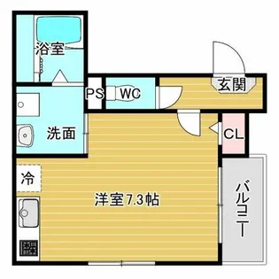 ハーモニーテラス庄内幸町【3階】の間取り