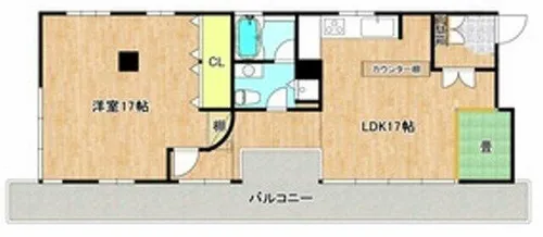 シーサイドヴィラ五番館【10階】の間取り