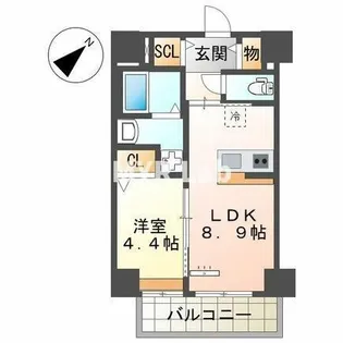 福岡県福岡市東区松島1丁目【マンション】の間取り