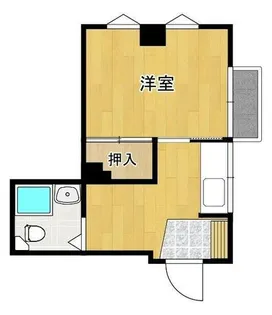 たからべビル【4階】の間取り