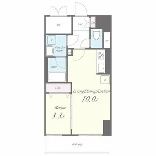 セイワパレス丸の内駅前【9階】の間取り