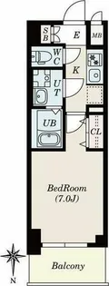 S-RESIDENCE名駅NorthⅡ【6階】の間取り