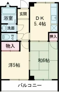 ジョリエビル【302号室】の間取り
