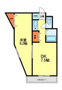 加茂ローゼンハイム【3階】の間取り