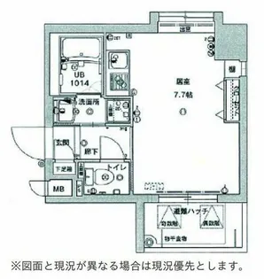 ラフォーレ西公園【8階】の間取り