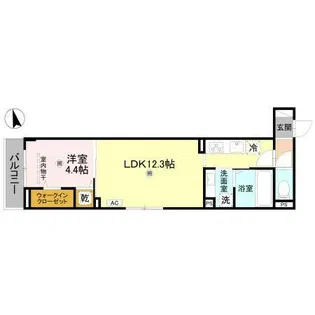 D’s北条口【1階】の間取り