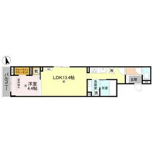 D’s北条口【2階】の間取り