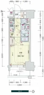 プレサンスSAKAEフロント【3階】の間取り