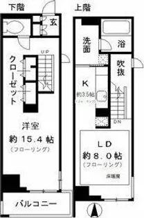 レジディア東桜Ⅱ【9階】の間取り