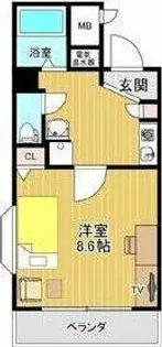 ノーブルハウス吉田【5階】の間取り