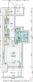 エステムコート名古屋千種グレイス【5階】の間取り