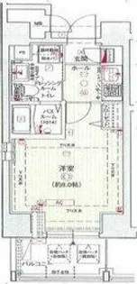 エステムプラザ名古屋・栄プレミアム【10階】の間取り