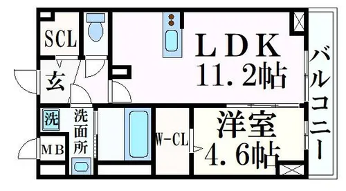 さくら三左衛門堀【1階】の間取り
