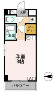 土井ハイツ北条口【3階】の間取り