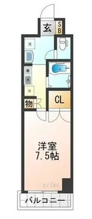 兵庫県芦屋市打出町【マンション】の間取り