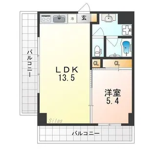 グランリーオ【2階】の間取り