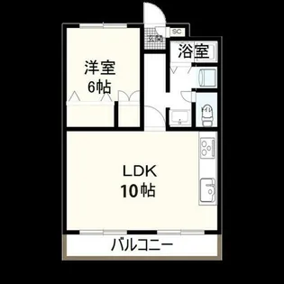 ラ・フィーネヤマセ【2階】の間取り
