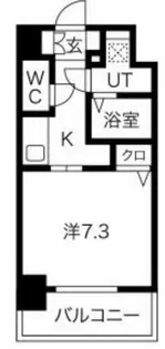 ワールドアイ大阪ドームシティ【8階】の間取り