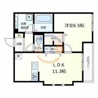 グランエスポワール寿【3階】の間取り