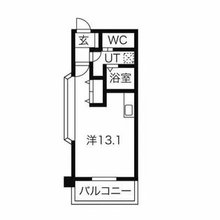 デルフィ・カーサ【1階】の間取り