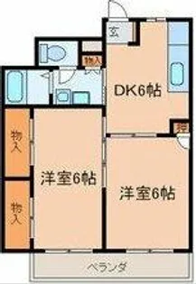 ル ヴェルジェ【302号室】の間取り
