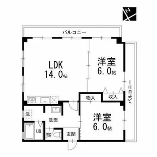 プロスパー第8ビル【3階】の間取り