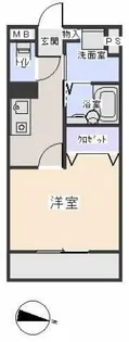 アビテ・ナポール【302号室】の間取り