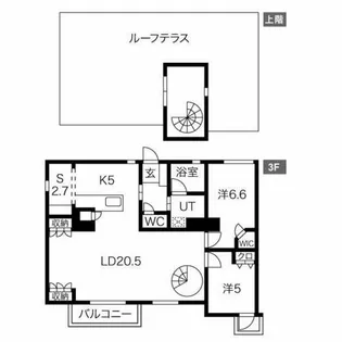グレイスレジデンス八事【4階】の間取り