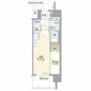 エスリード鶴舞シエスタ【3階】の間取り