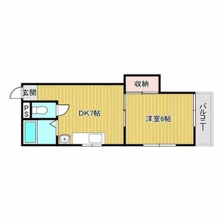 第2ホーユーハイツ【3階】の間取り